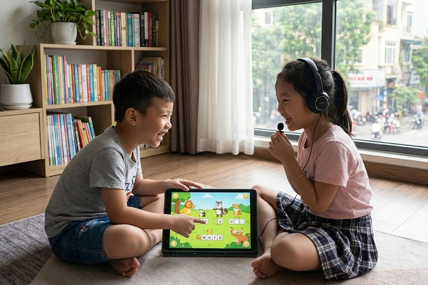app học tiếng anh cho trẻ