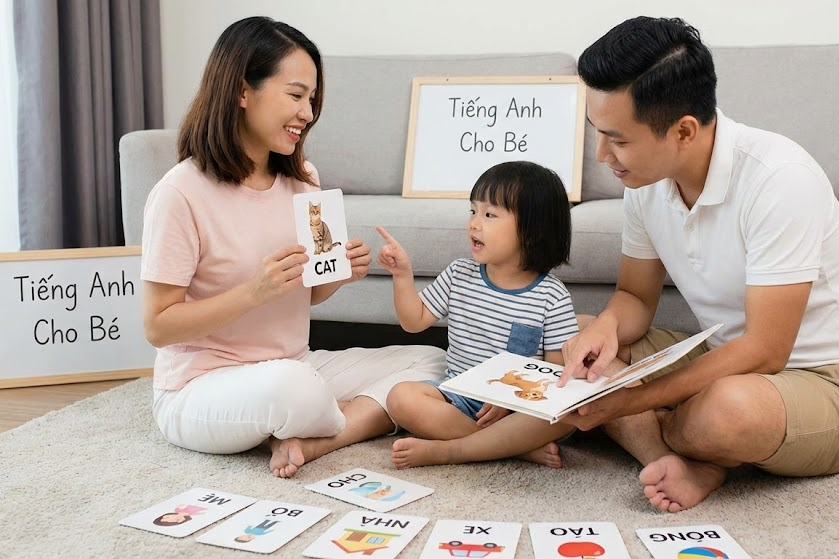 tiếng anh thông dụng cho trẻ
