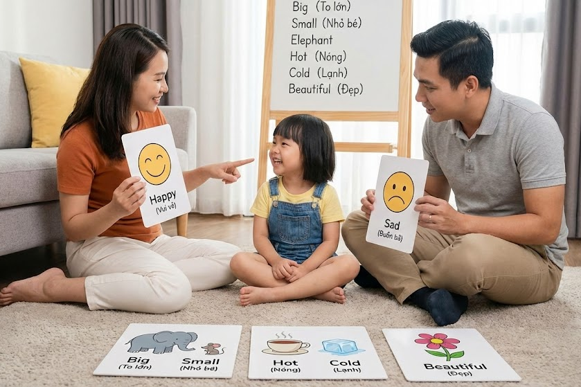 tiếng anh thông dụng cho trẻ