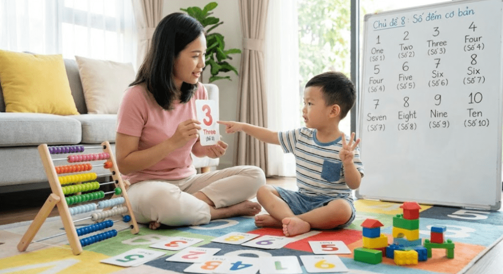 tiếng anh thông dụng cho trẻ