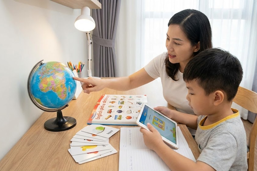 phương pháp dạy tiếng Anh cho trẻ tiểu học