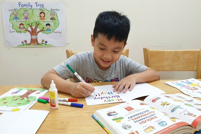 phương pháp dạy tiếng Anh cho trẻ tiểu học