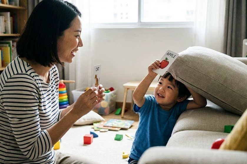 Trốn tìm với thẻ từ vựng