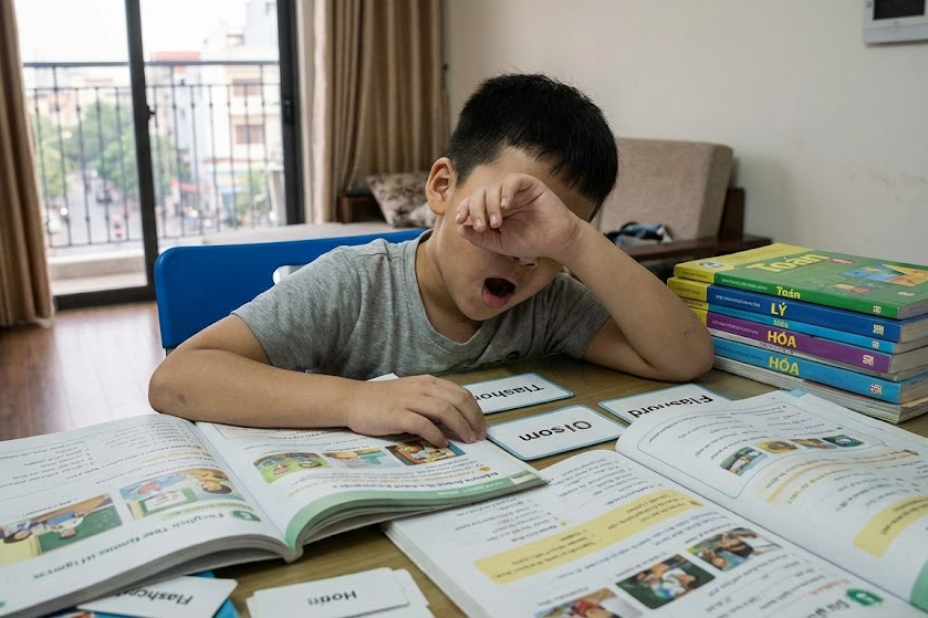 kem tieng anh