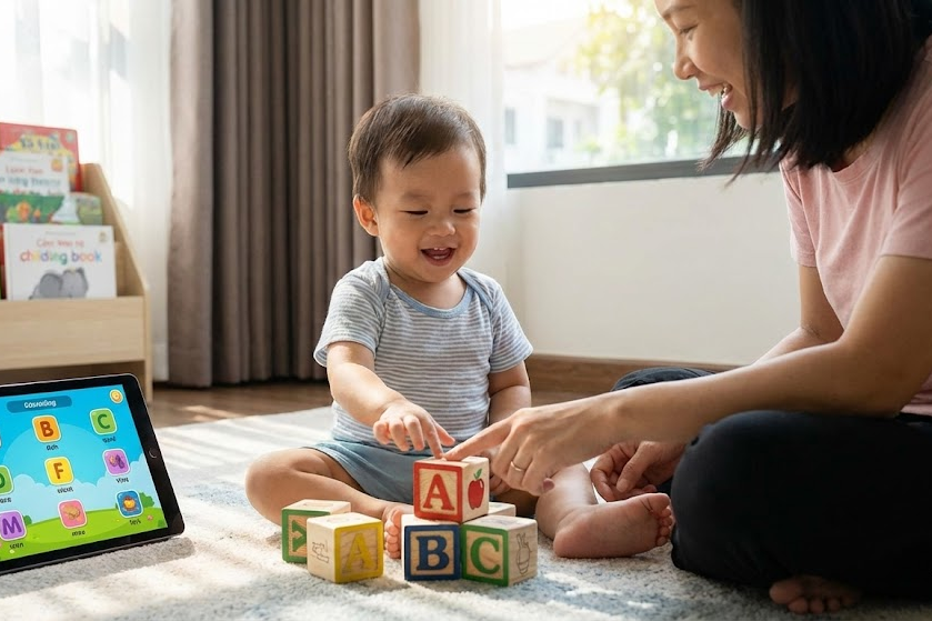 học tiếng Anh sớm cho trẻ