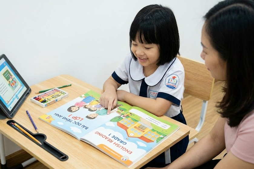 bài đọc tiếng Anh lớp 1