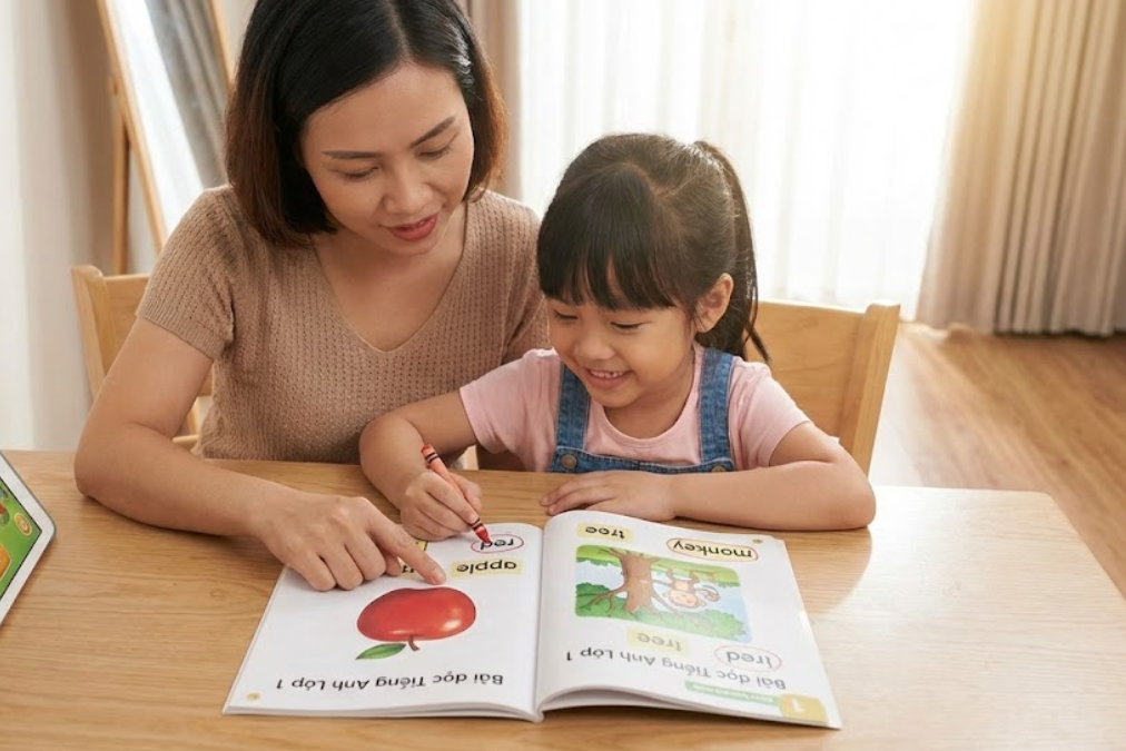 bài đọc tiếng Anh lớp 1