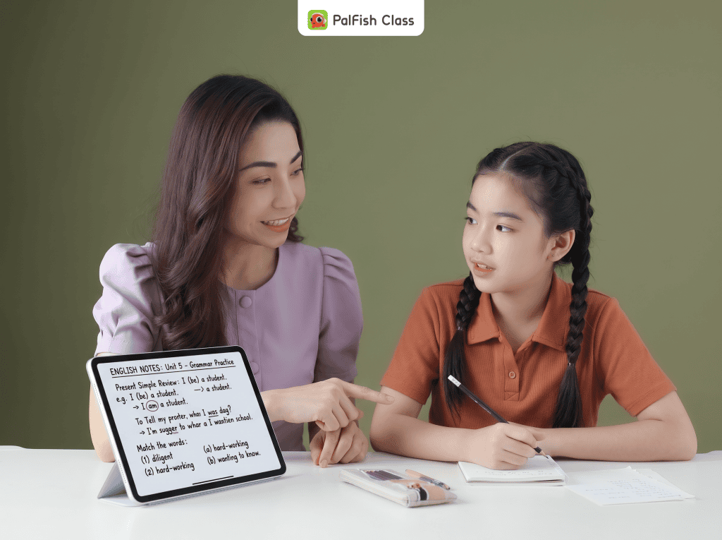 Phụ huynh đồng hành cùng con học tiếng Anh cho trẻ em tại nhà